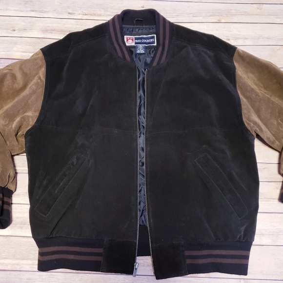 Leather Black Brown Thick Jacket | Poshmark